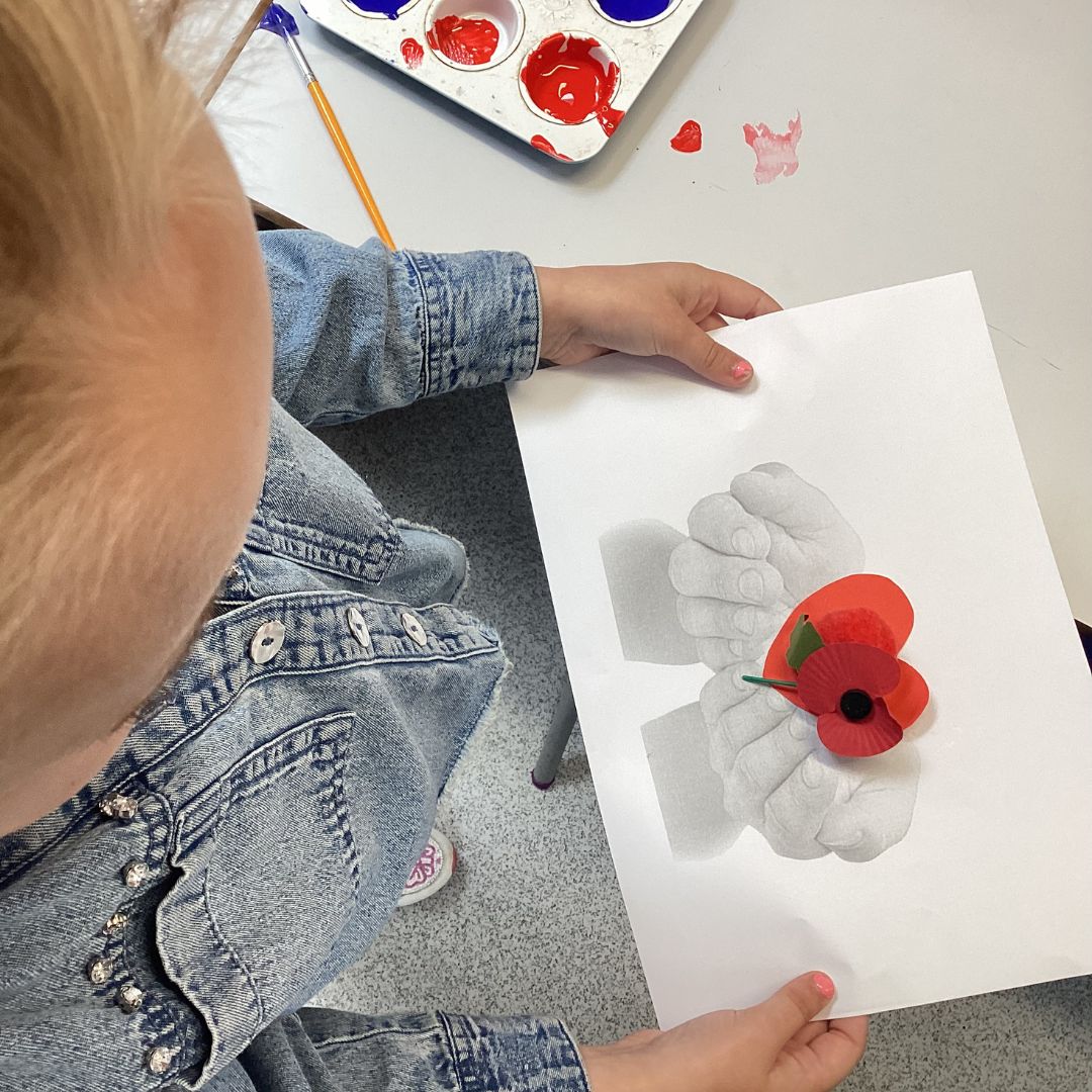 VE day memorial artwork